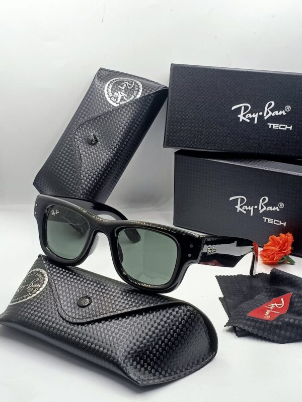Premium Classic Square Sunglasses – Black Frame