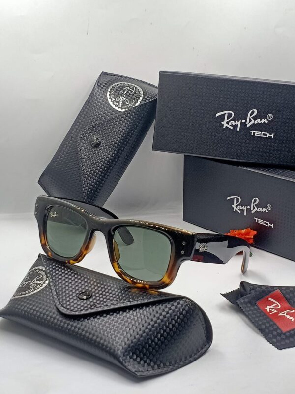 Premium Classic Square Sunglasses – Tortoise Frame