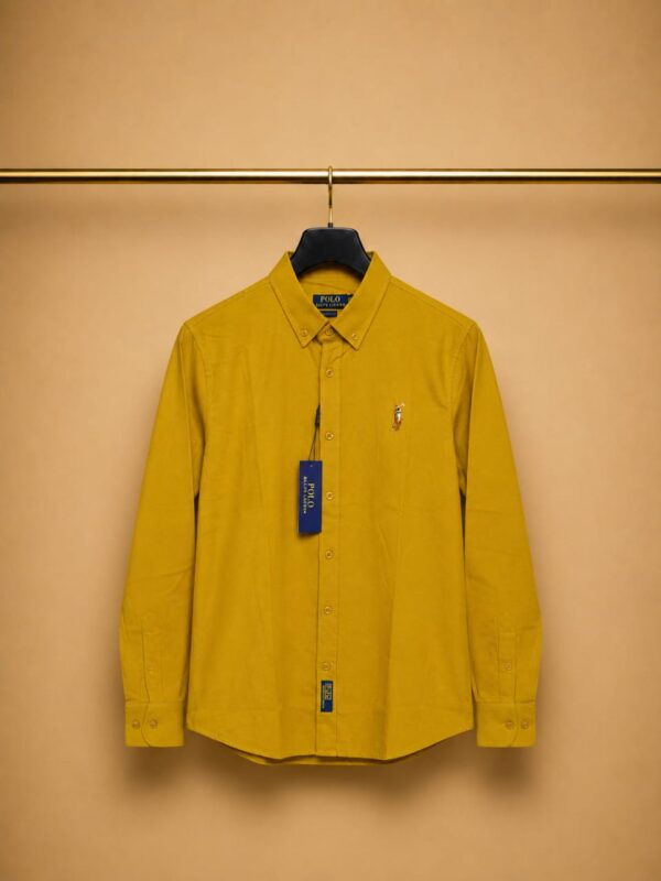 Polo Ralph Lauren Classic Oxford Shirt – Mustard Yellow